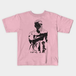 THUNIVU MOVIE TSHIRT DESIGN THALA BY TEEZTOTALLER Kids T-Shirt